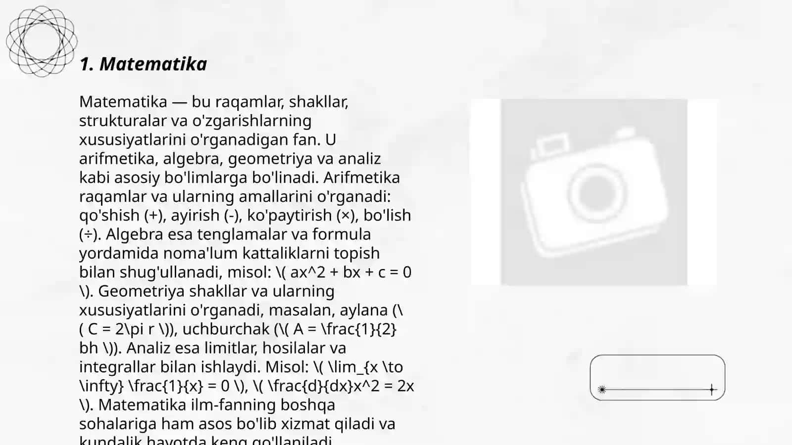 Matematika 3