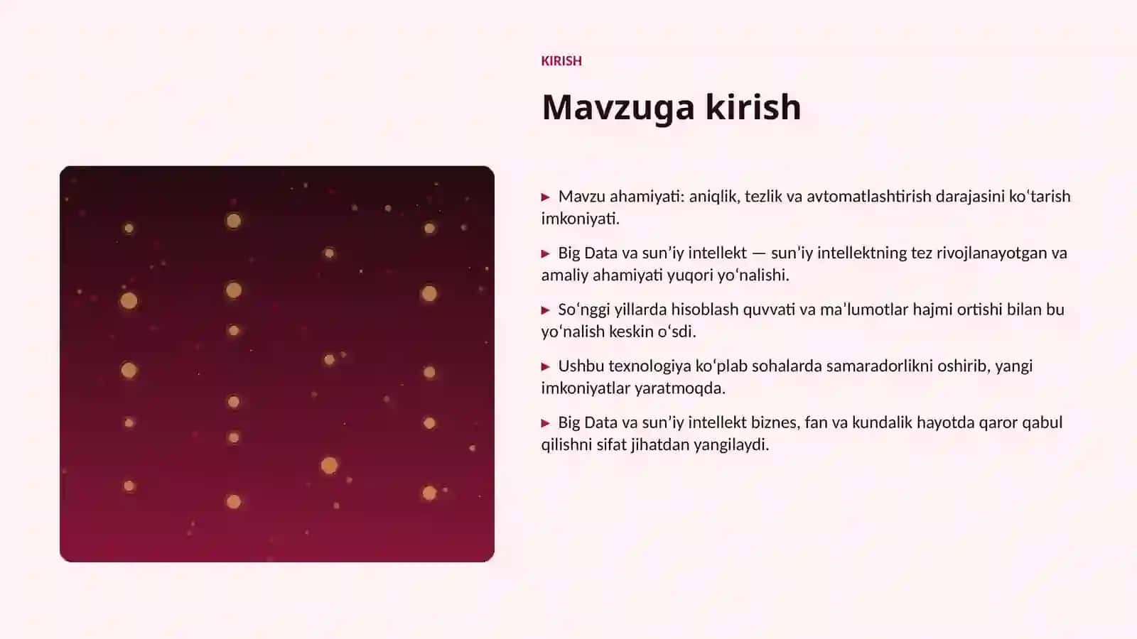 SUNʼIY INTELLEKT • PROFESSIONAL TAQDIMOT 3