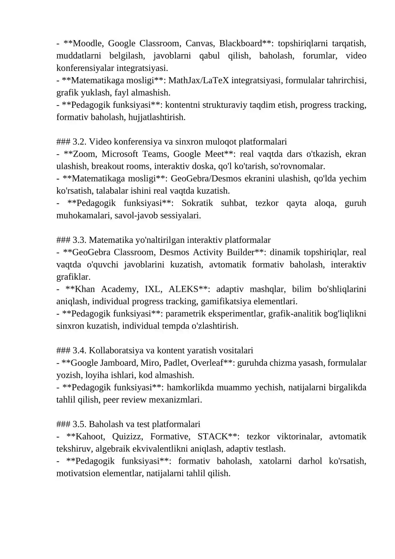 MASOFAVIY TA'LIM VA ONLAYN PLATFORMALARDA MATEMATIKANI O'QITISH METODIKASI 3
