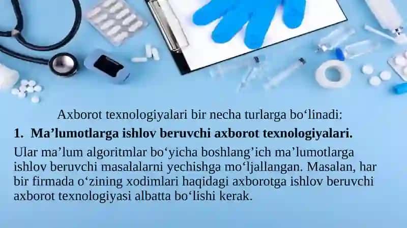Axborot turlari 3