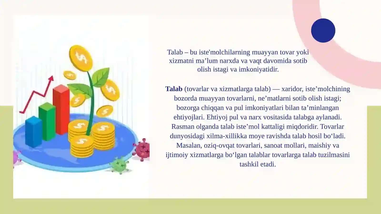 Talab va taklif tahlili asoslar 3