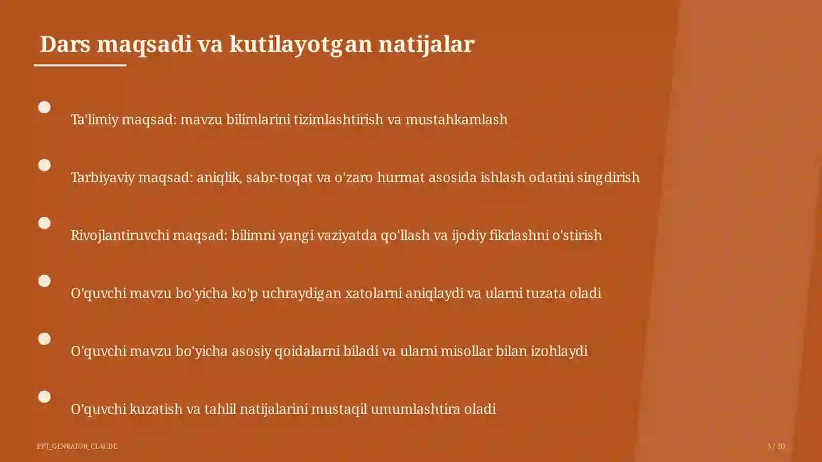Fazoda vektorlar va koordinatalar (11-sinf) 3