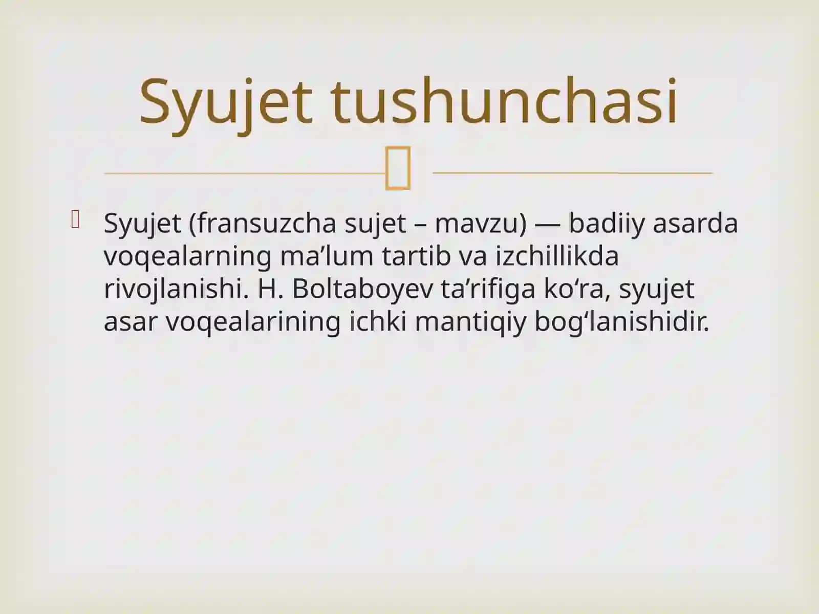 SYUJET VA UNING UNSURLARI 3