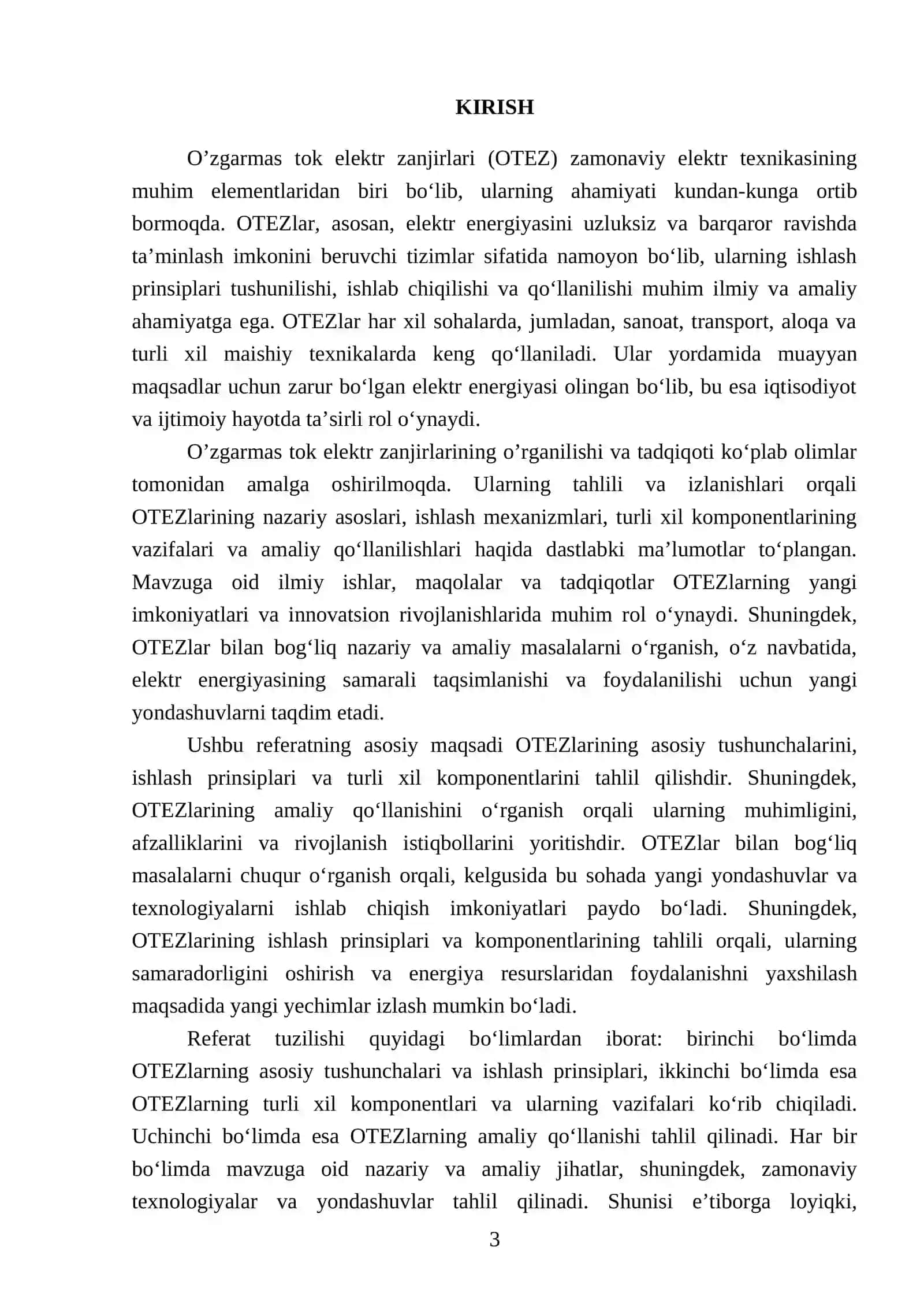 O’zgarmas tok elektr zanjirlari 3