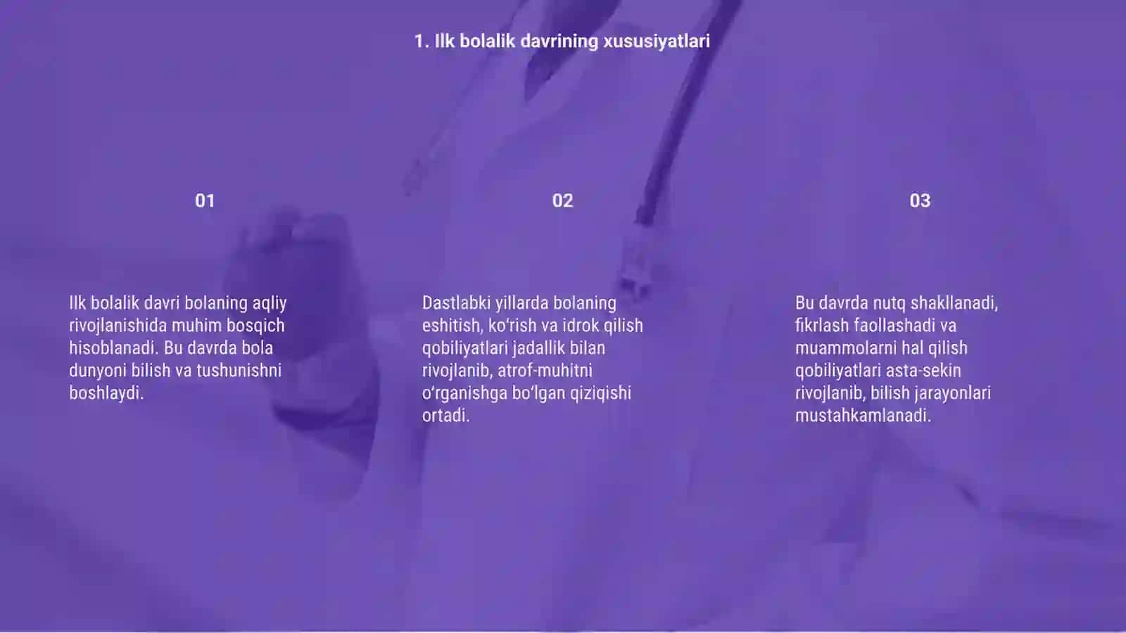 Ilk bolalik davrida aqliy taraqqiyotningo‘ziga xosligi 3