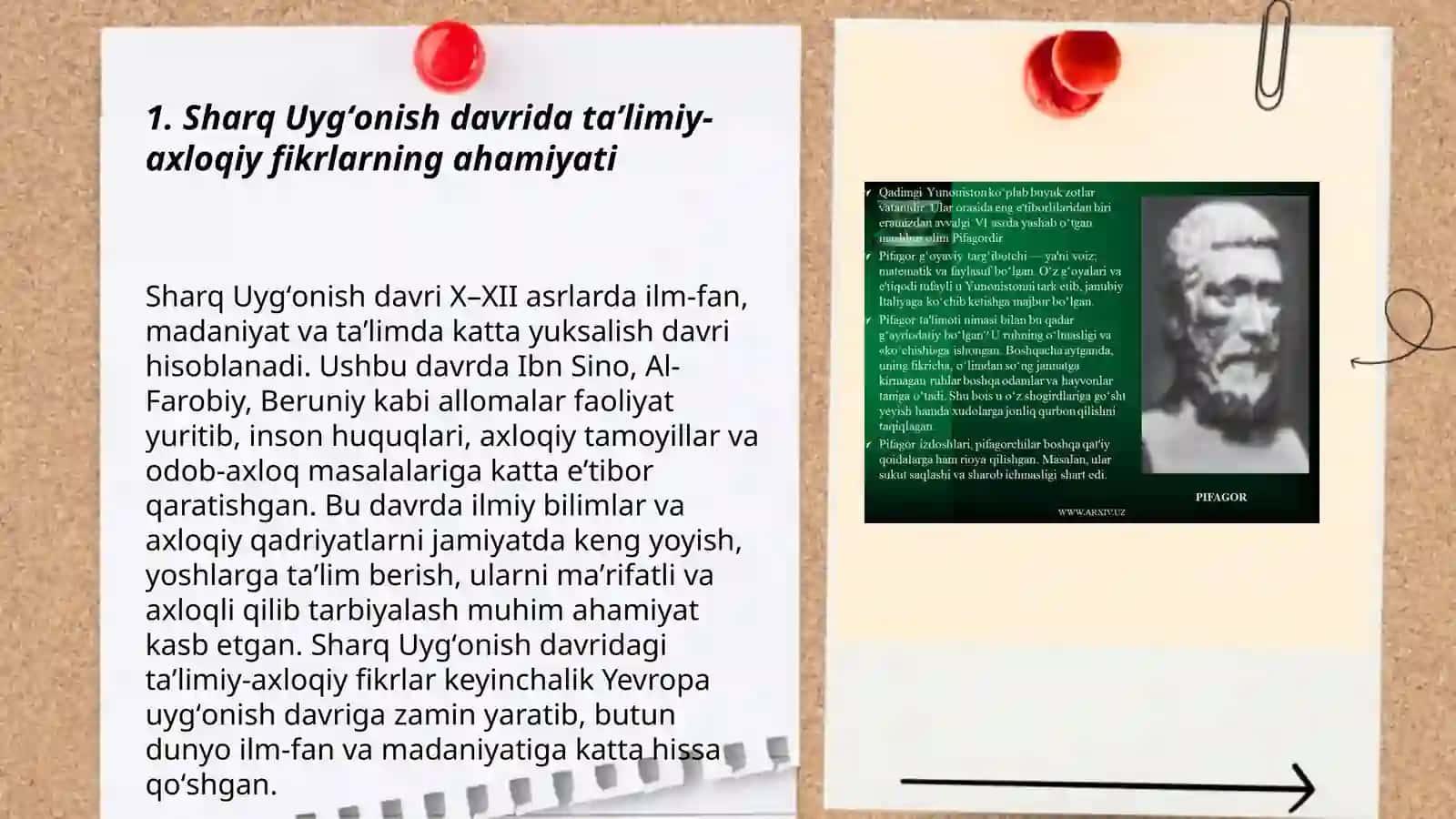 Sharq Uygʻonish davrida taʼlimiy-axloqiy fikrlar rivoji 3