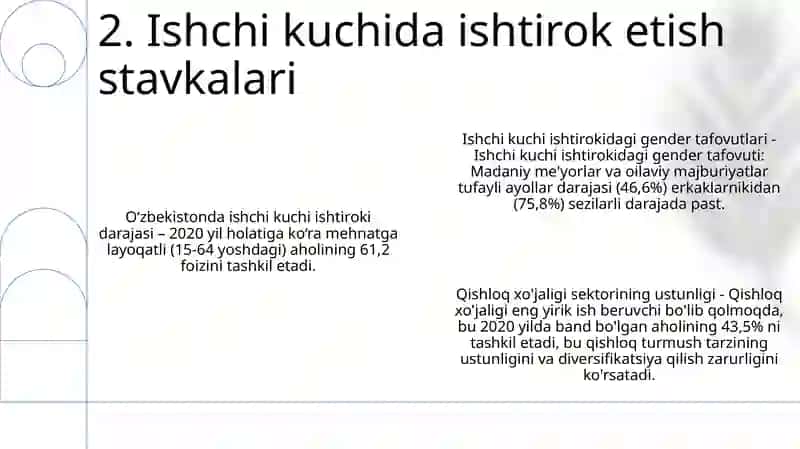 OʻZbekistonda Mehnat Resurslari 3