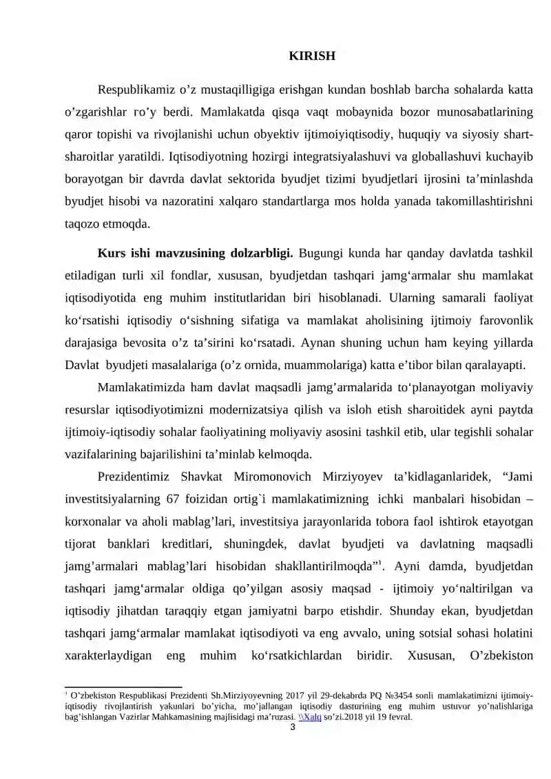 Davlat byudjeti va davlat maqsadli jamg’armalari byudjeti ijrosi hisobining tashkiliy - uslubiy jihatlari 3