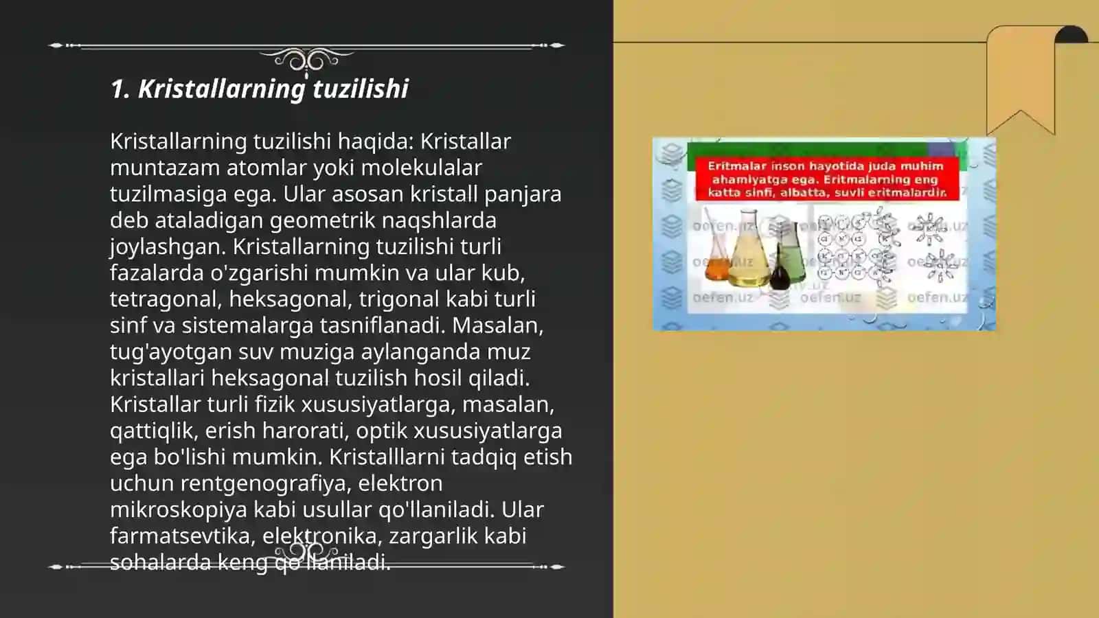 Kristallarning tuzilishi 3
