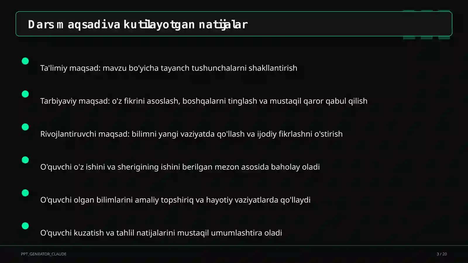 O'zbekiston relyefi va foydali qazilmalari (8-sinf) 3
