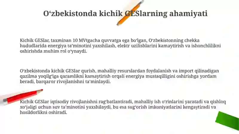 Kichik GESlar 3