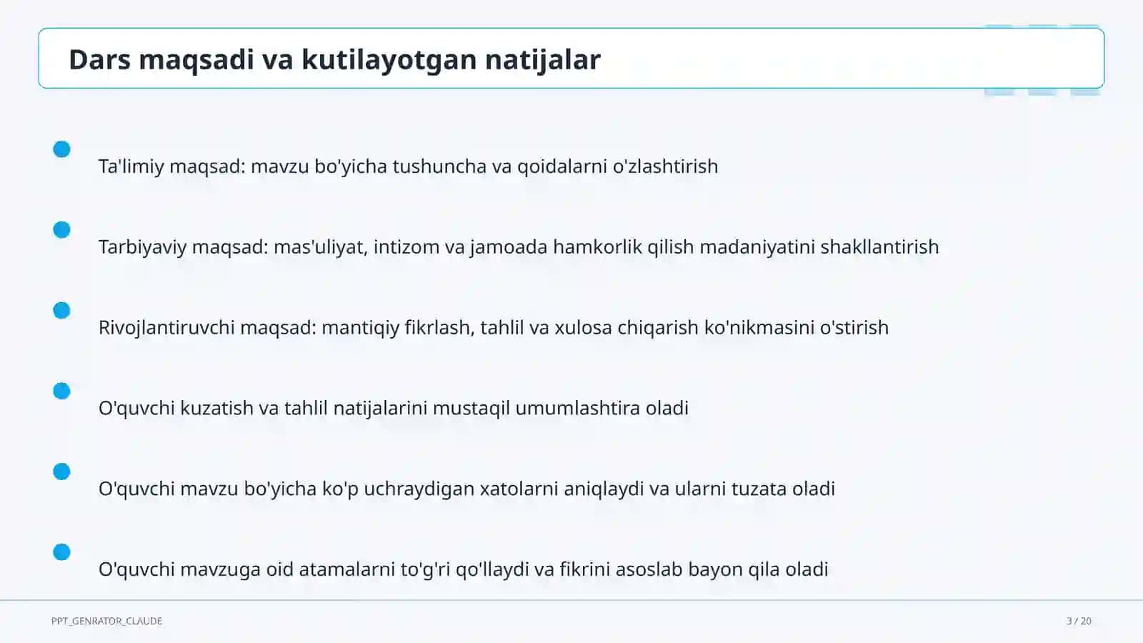 Umumjismoniy tayyorgarlik normativlari (10-sinf) 3