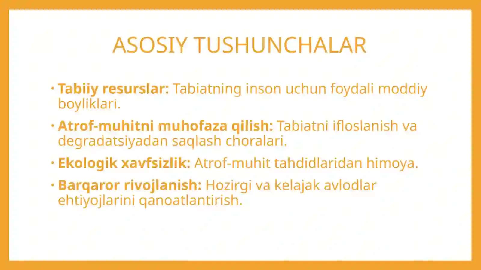 Atrof-muhit huquqi va ekologik siyosatning asoslari 3