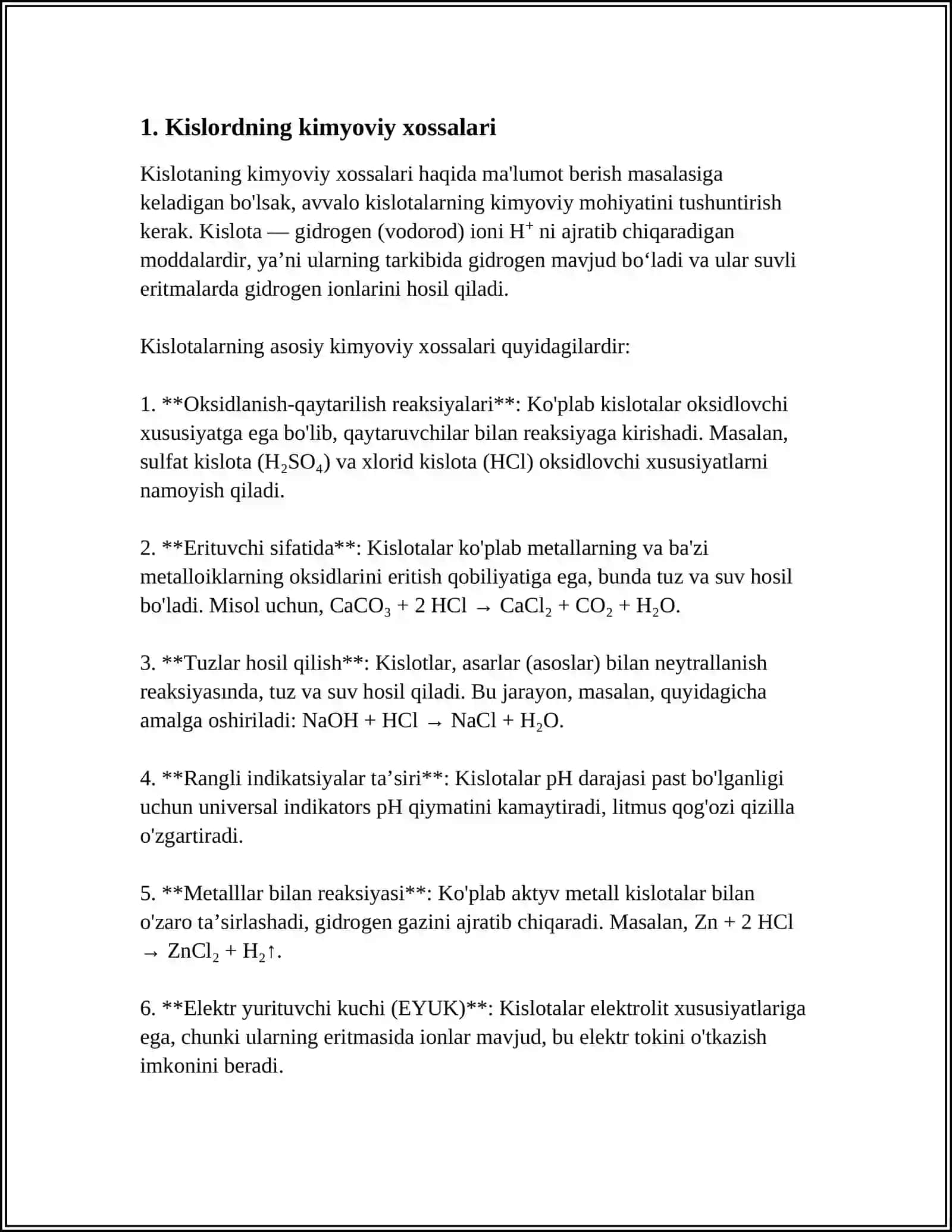 KISLOROD HAQIDA MAʼLUMOT 3