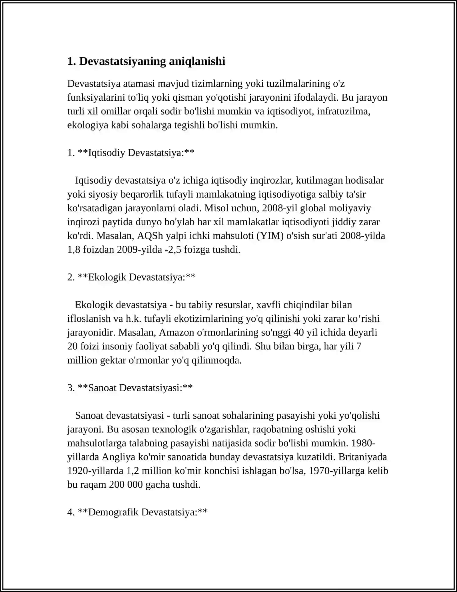 TIBBIY BIOLOGIYA VA GENETIKA FANIDA DEVASTATSIYA. DEGELMINTIZATSIYA 3