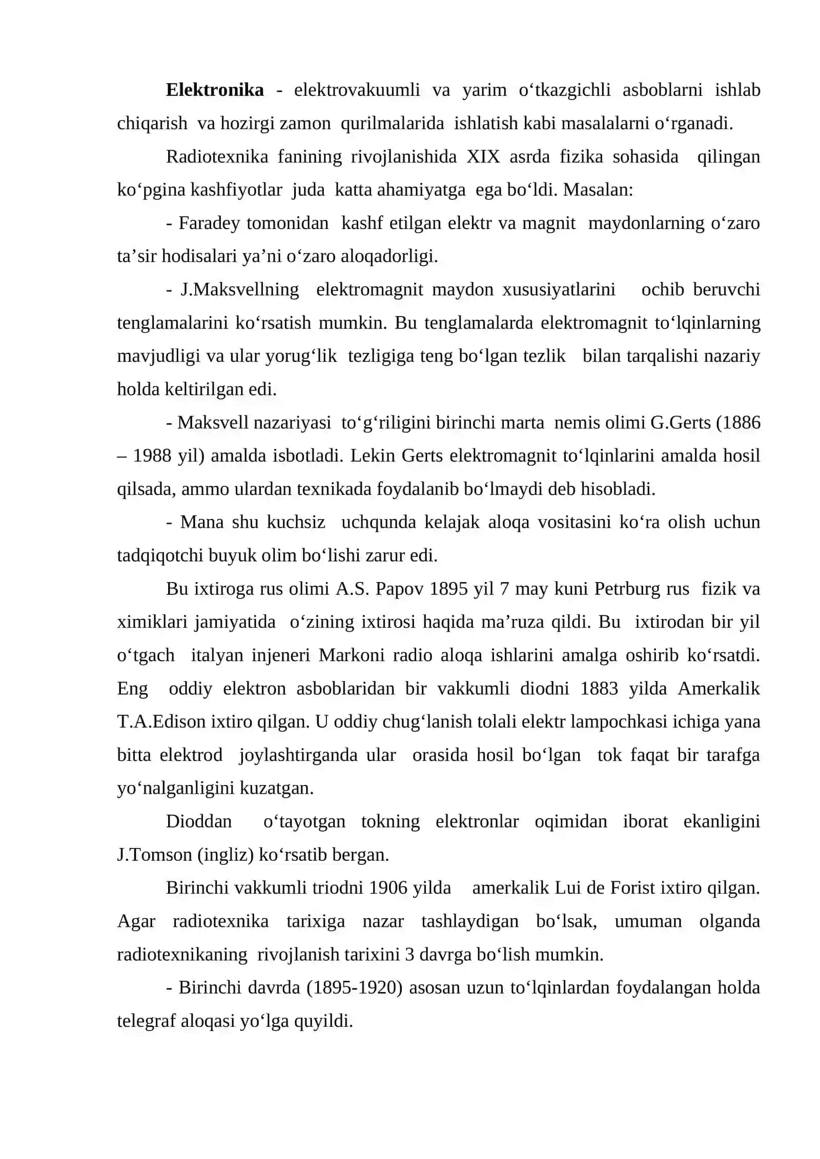 Radioelektronika fani va uning vazifalari 3