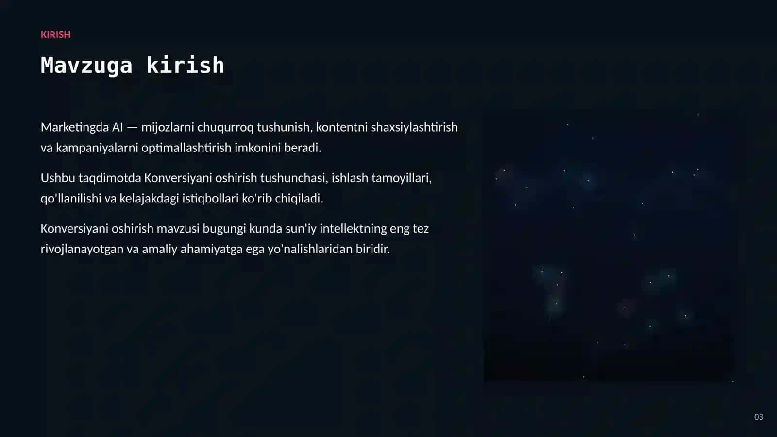 SUN'IY INTELLEKT • AI MARKETING VA SAVDODA 3