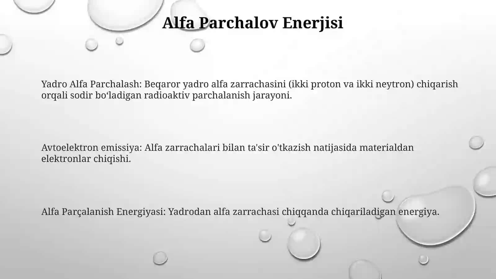 Yadro Alfa Parchalana 3