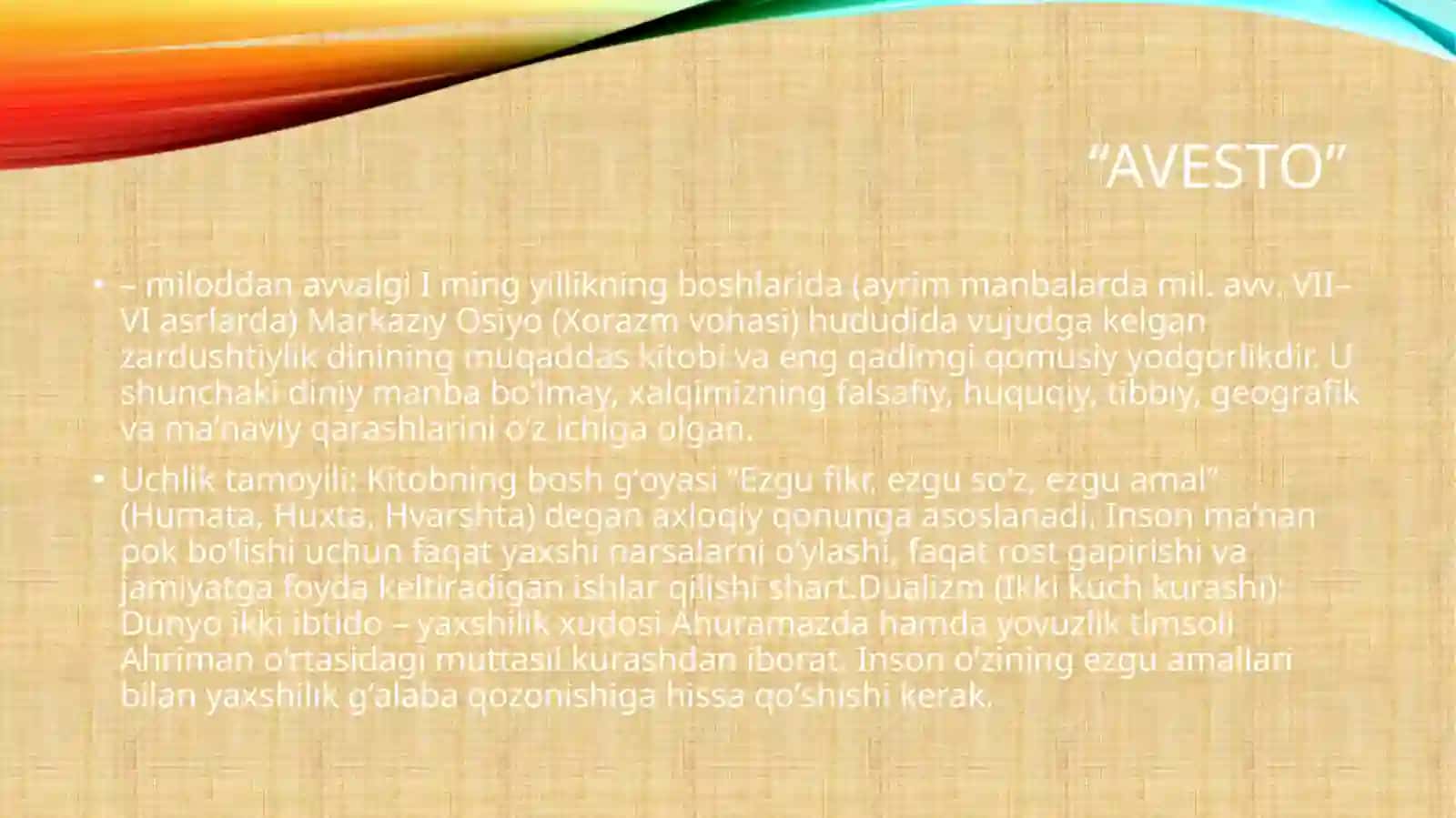 millliy goya va manaviyat taraxiy ildizlari 3