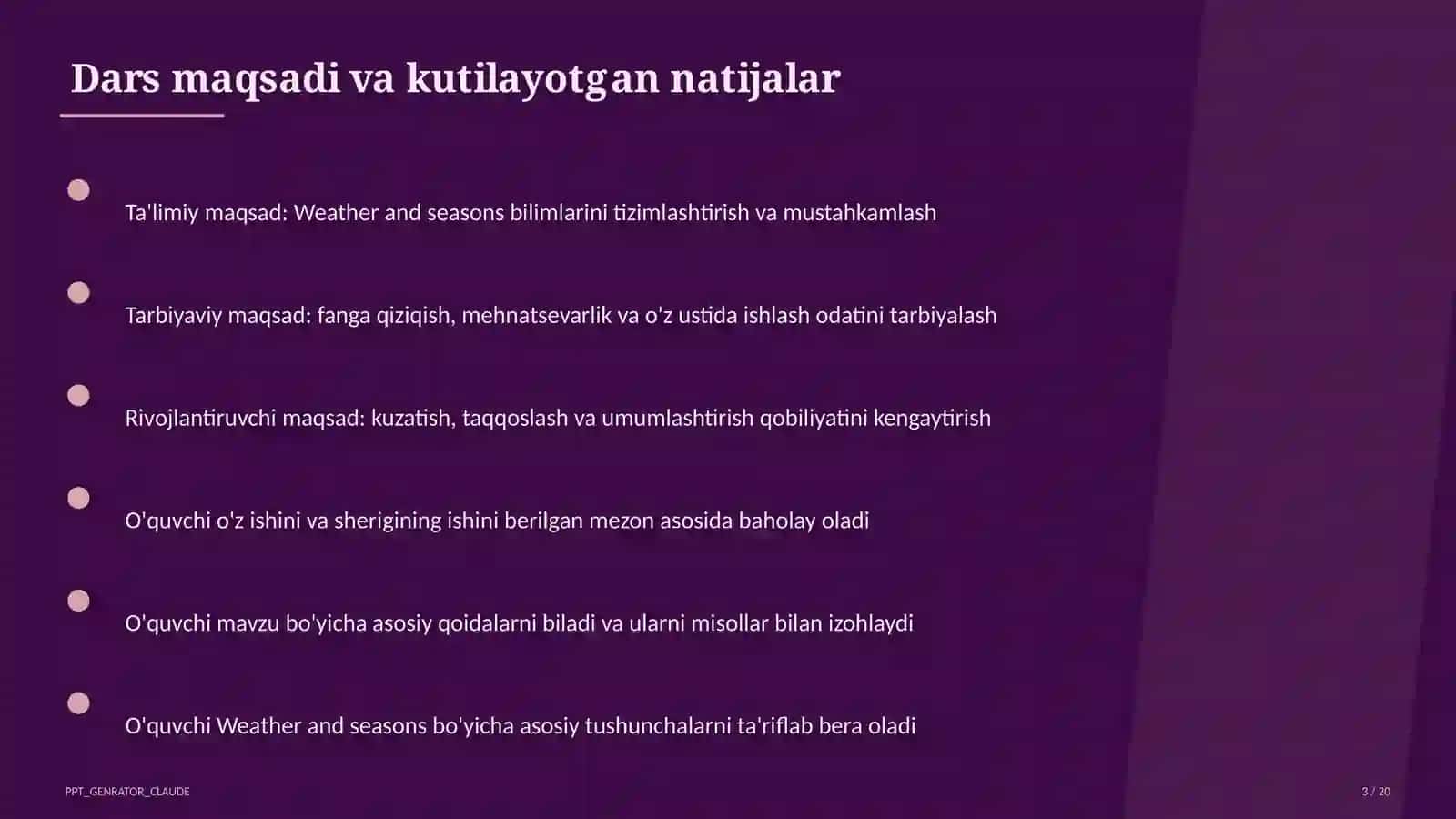 Ingliz tili (1–11) — metodik birlashma uchun 3