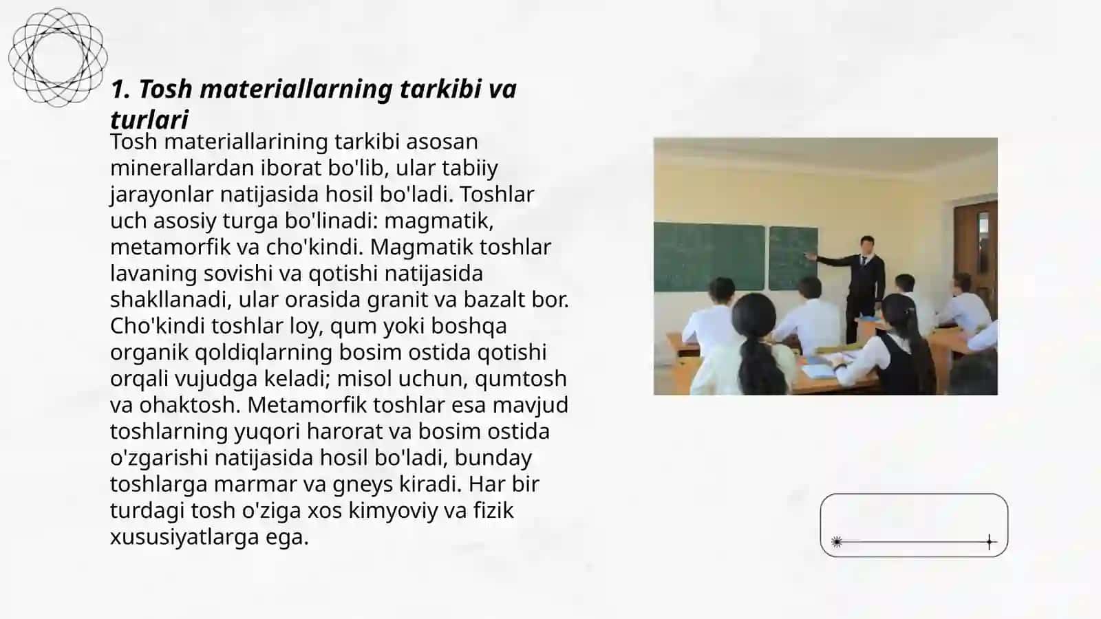 Tosh materiallarni me’yoriy hujjatlar javob berishni taxlil qilish 3