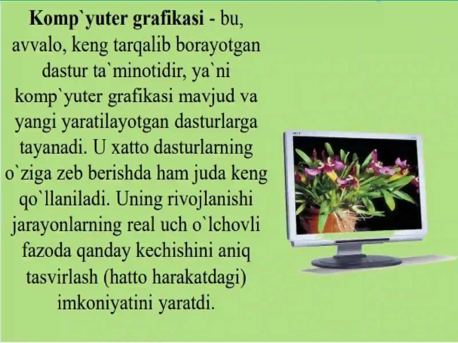 Agronomiya (dehqonchilik mahsulotlari turlari bòyicha) yo`nalishi 3
