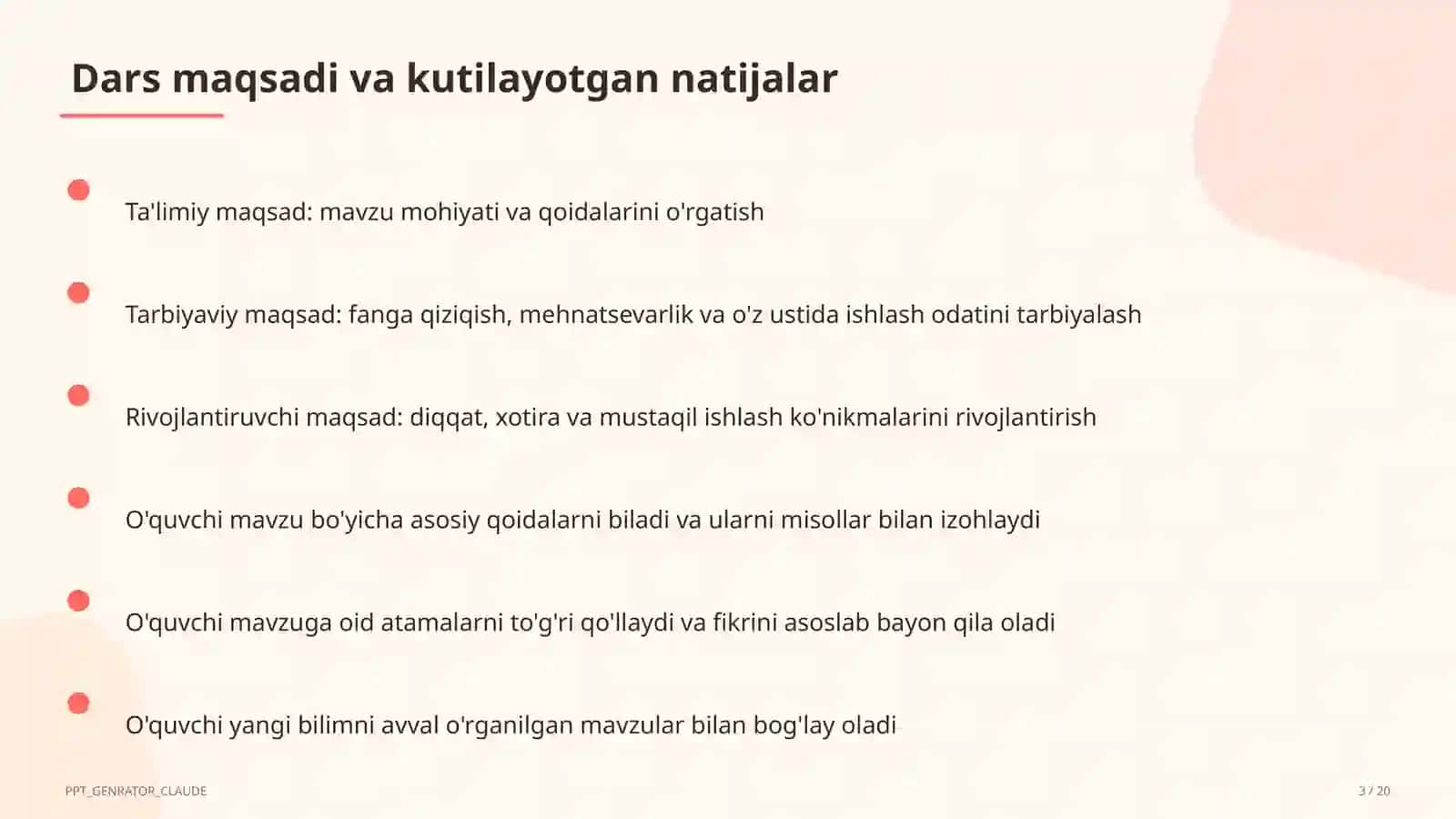 Yangi o'quv rejasi 2026-2027: fanlar bo'yicha soatlar o'zgarishi va o'qituvchi uchun amaliy xulosalar 3
