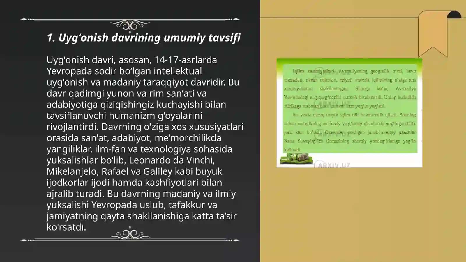 Uygʻonish davrida tabiat fani taraqqiyoti 3