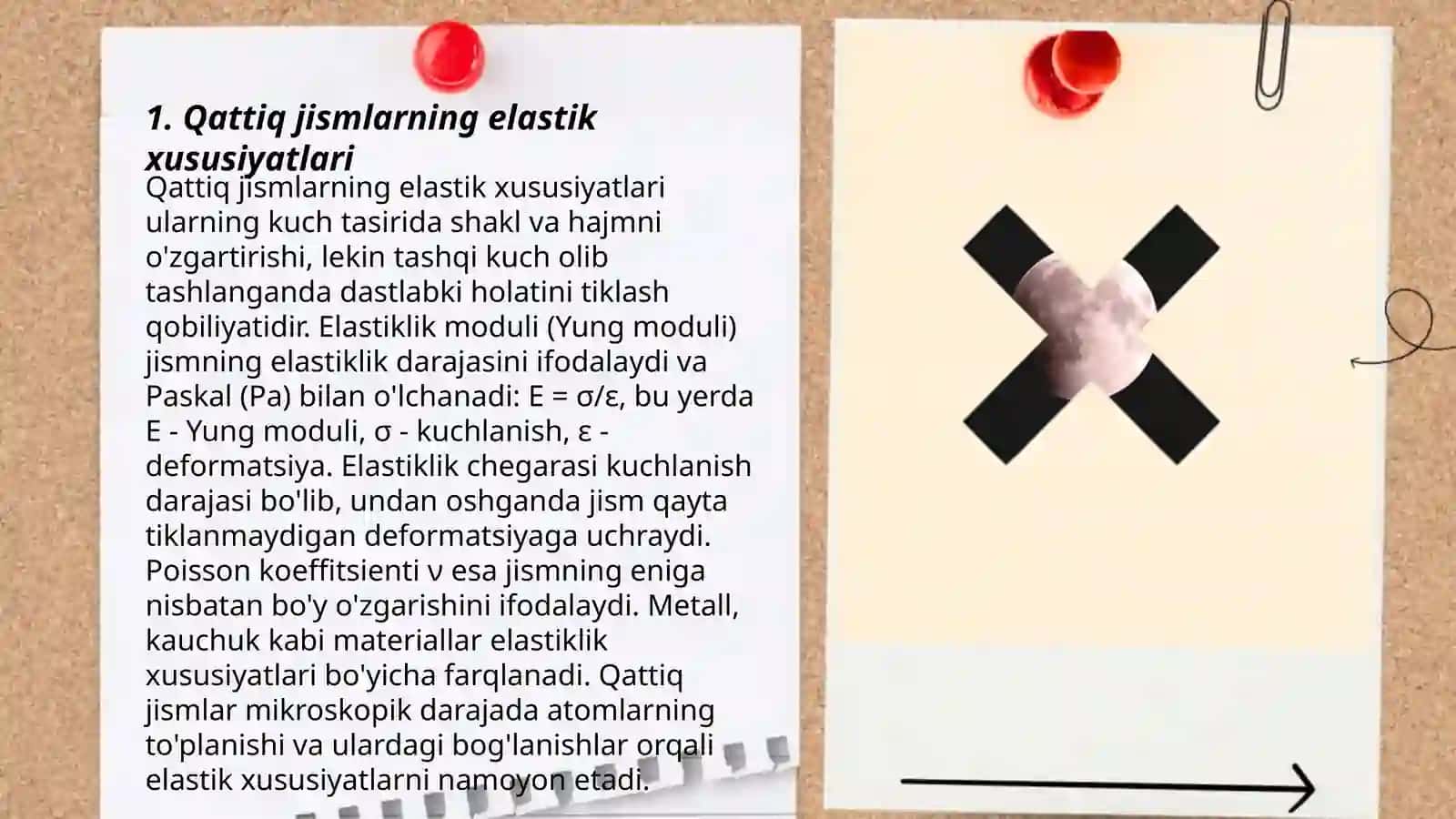 Qattiq jismlar va bialogik tõqimalarni hossalari 3