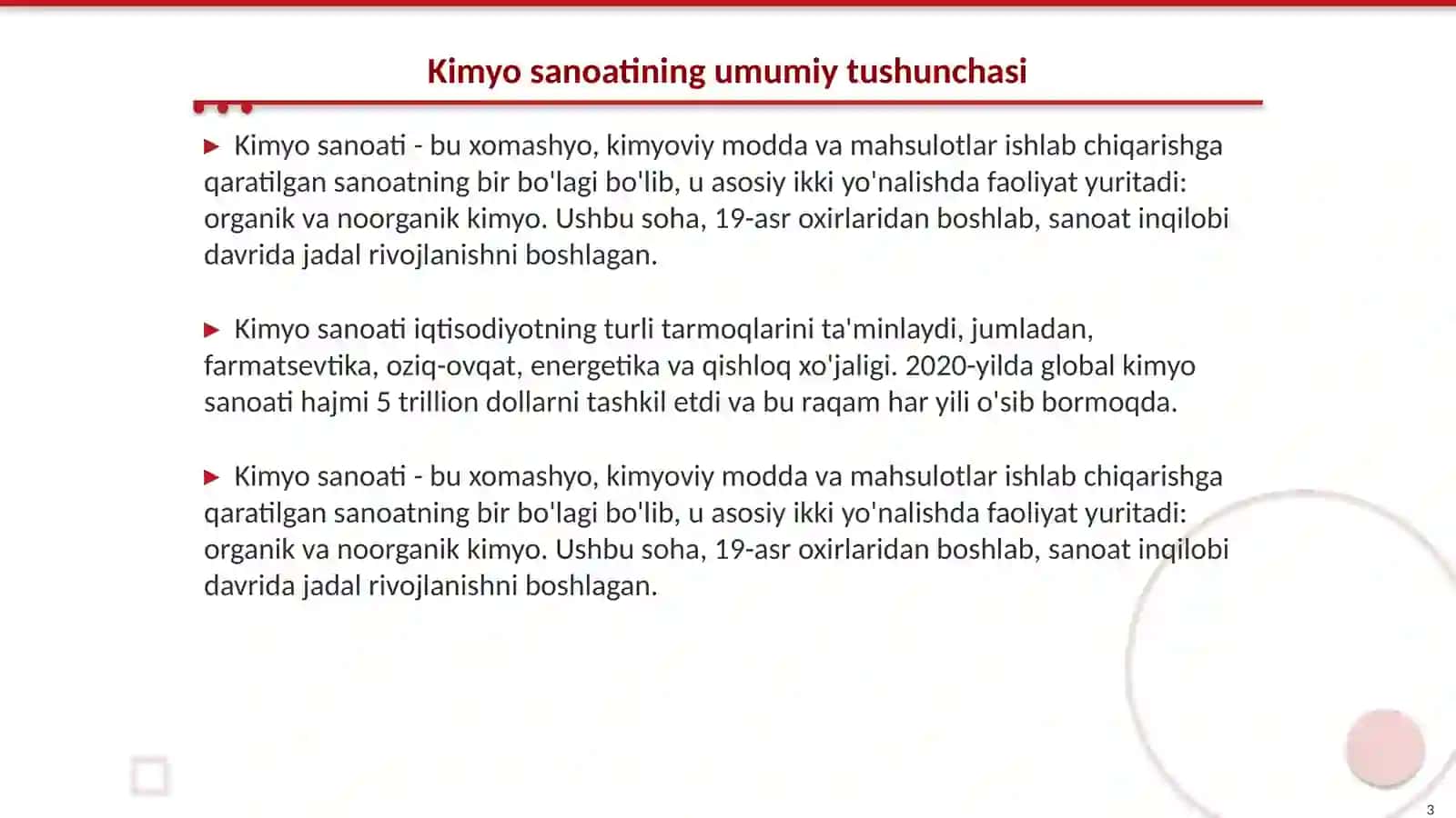 Kimyo sanoati.Gaz sanoati 3