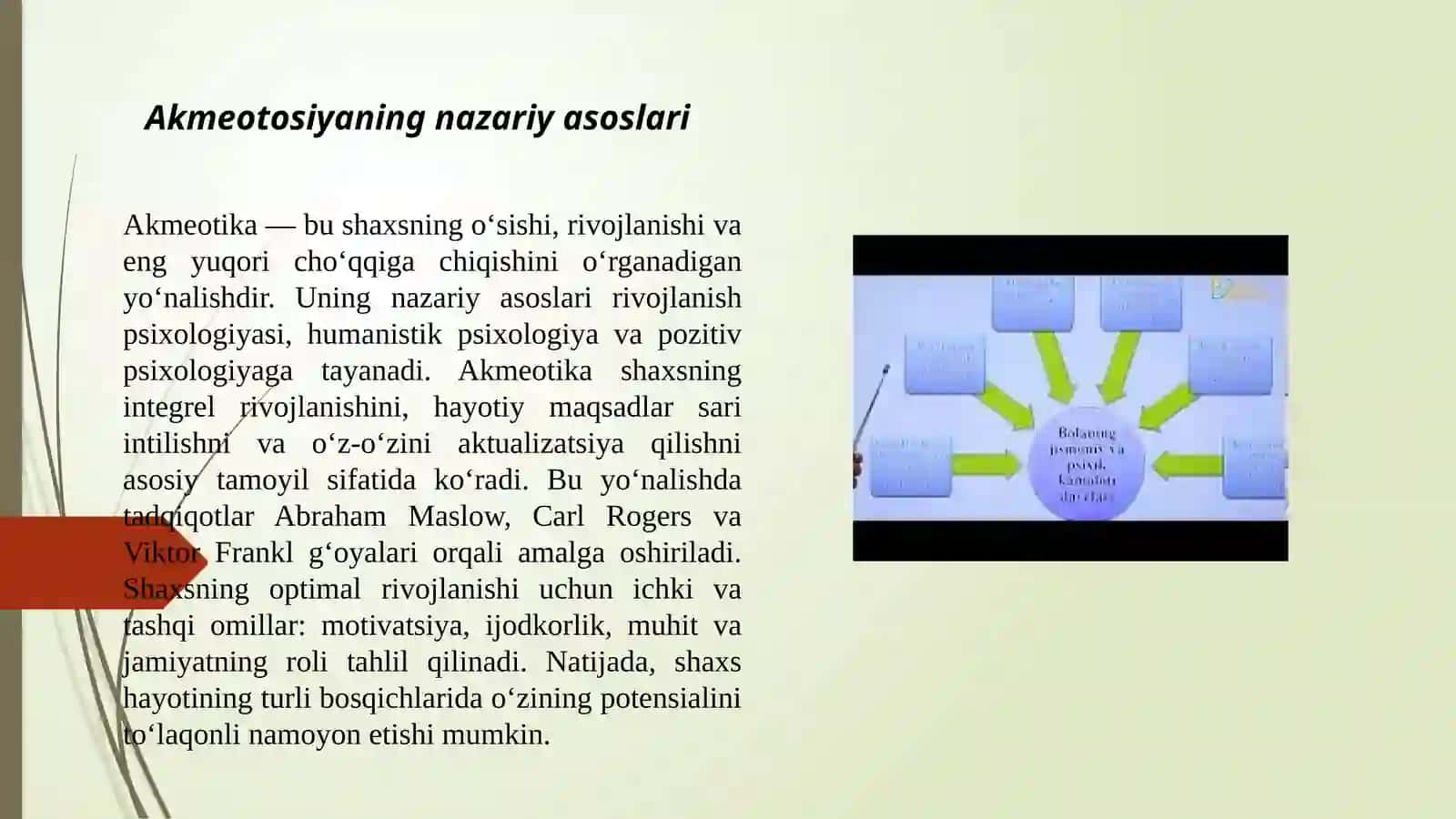 Akmeotosiya professionallik cho'qqisiga erishish yo'Ilari 3