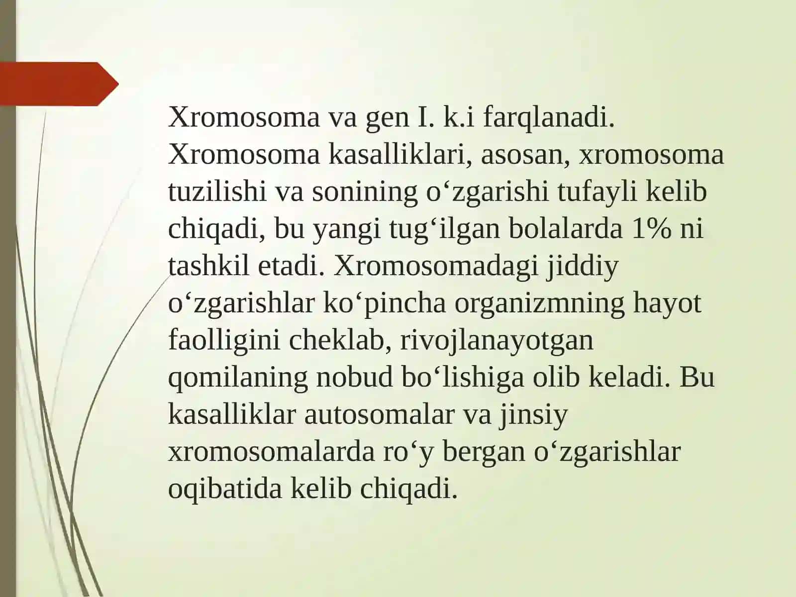 Genetik xastaliklarning molekulyar diagnostika asoslari 3