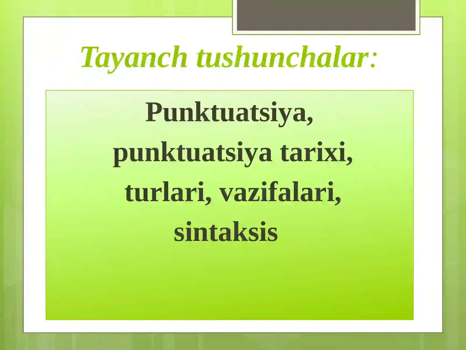 punktuatsiya 3