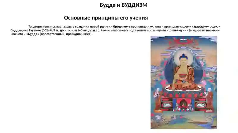 Будда и БУДДИЗМ 3