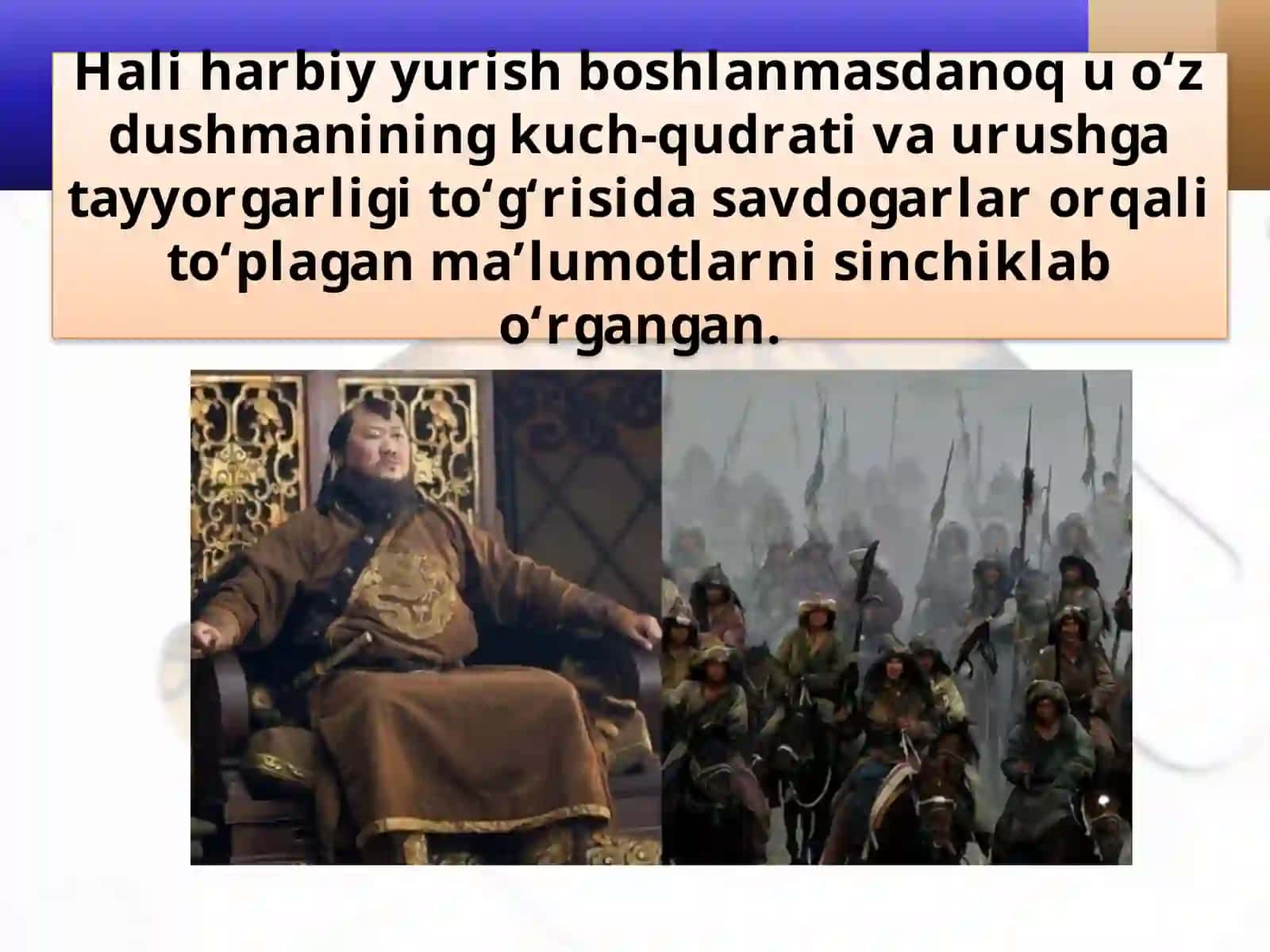 Muhammad xorazmshoh mudofaasi 7- ózbek 3