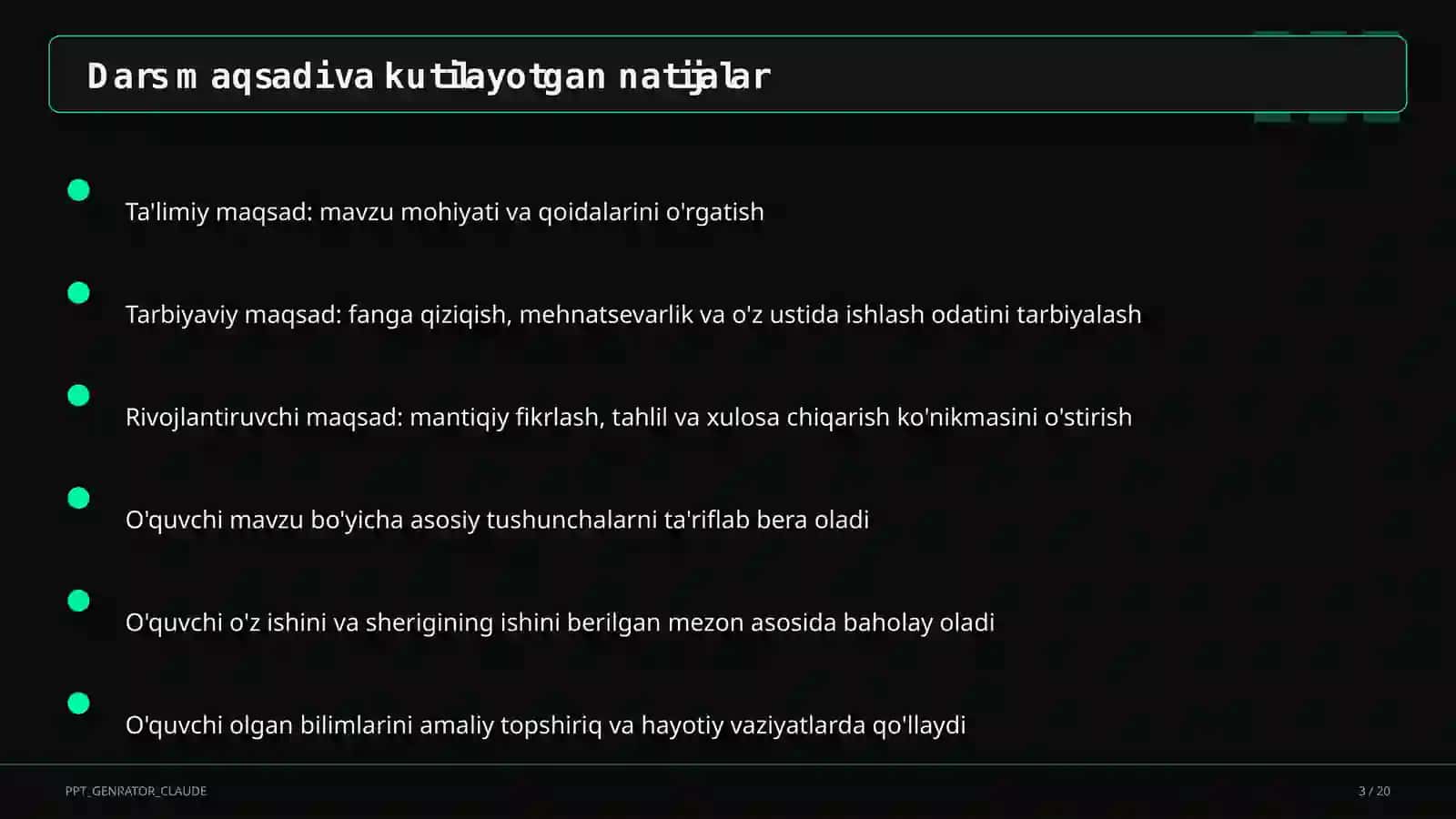 Qomatni to'g'ri shakllantirish mashqlari (2-sinf) 3