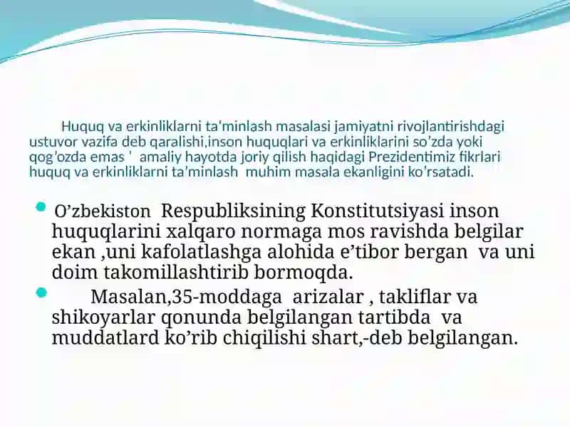 Fuqarolarning qonun oldidagi tengligi konstitutsiyaviy tamoyili 3