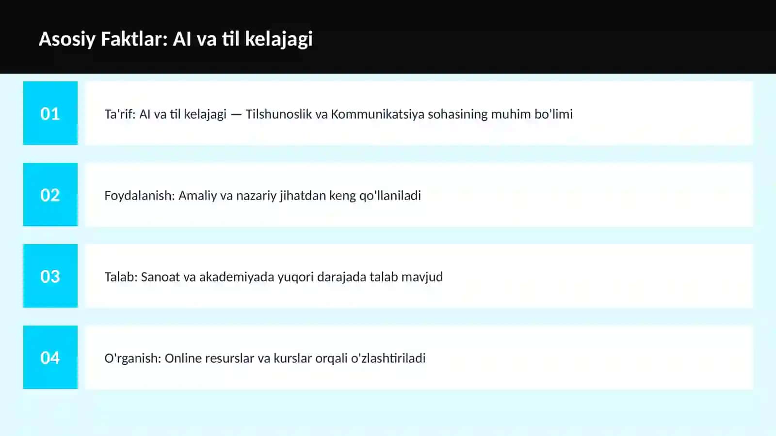 AI va til kelajagi 3