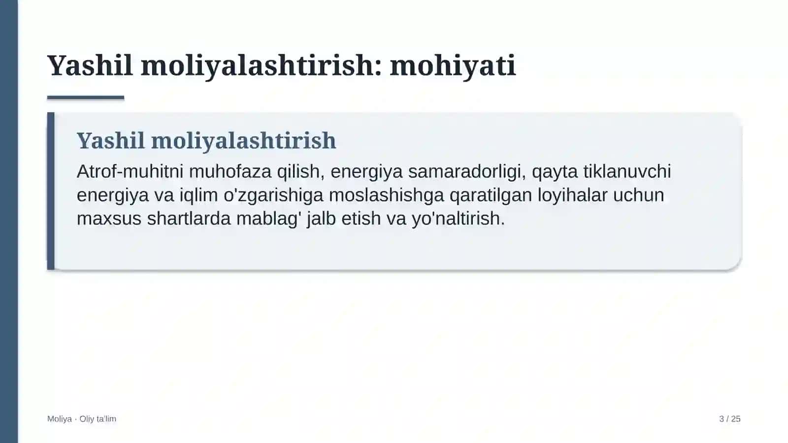 Zargarlik do'konlarida yashil moliyalashtirish 3