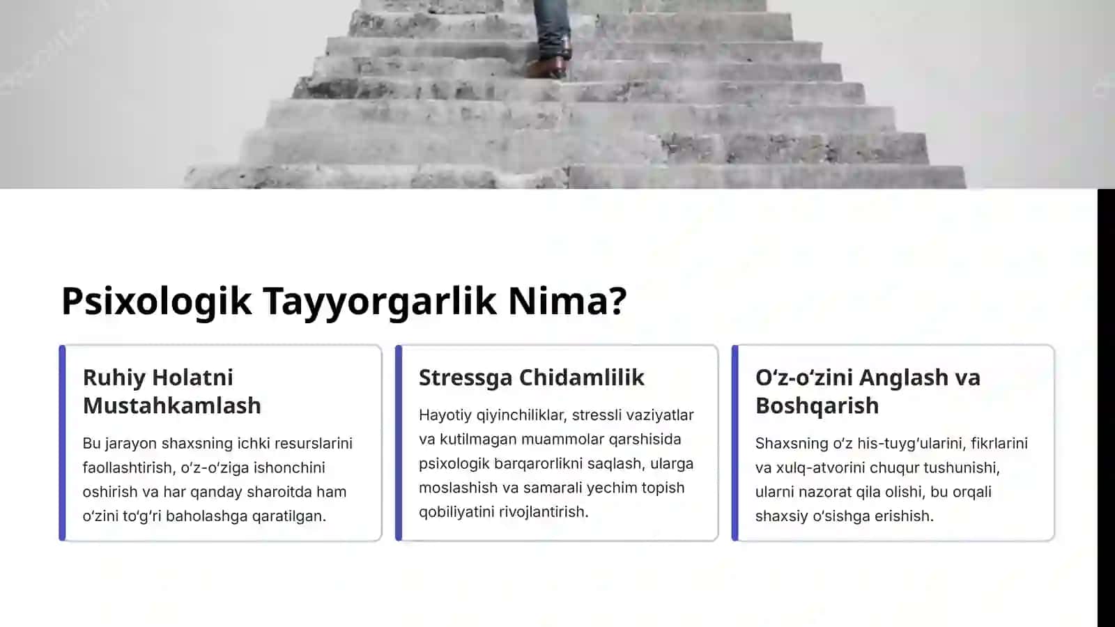 PSIXOLOGIK TAYYORGARLIK HAQIDA UMUMIY TUSHUNCHA 3