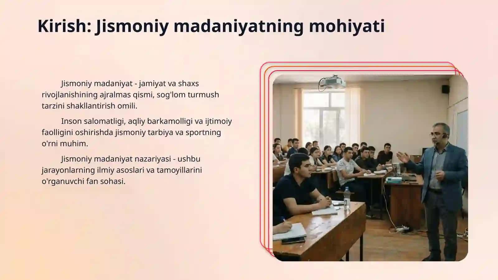 Jismoniy madanyat nazaryasi tushunchalari 3