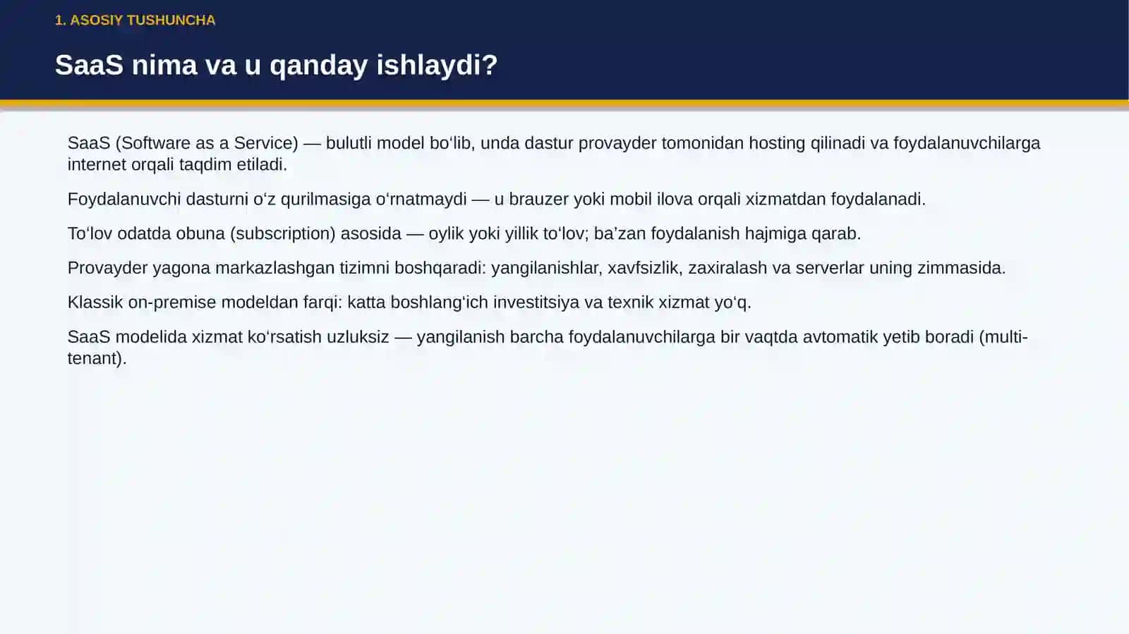 SaaS PLATFORMA 3