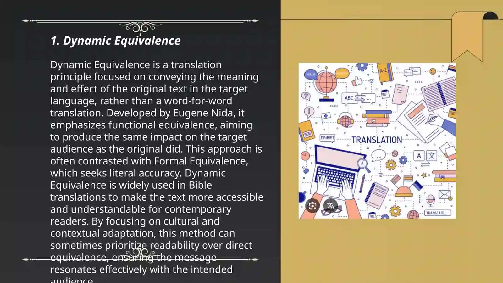 Types of equivalency in translation 3