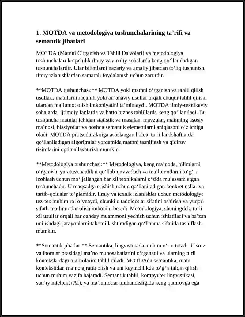 MOTDA VA METODOLOGIYA TUSHUNCHALARINING MOHIYATI 3