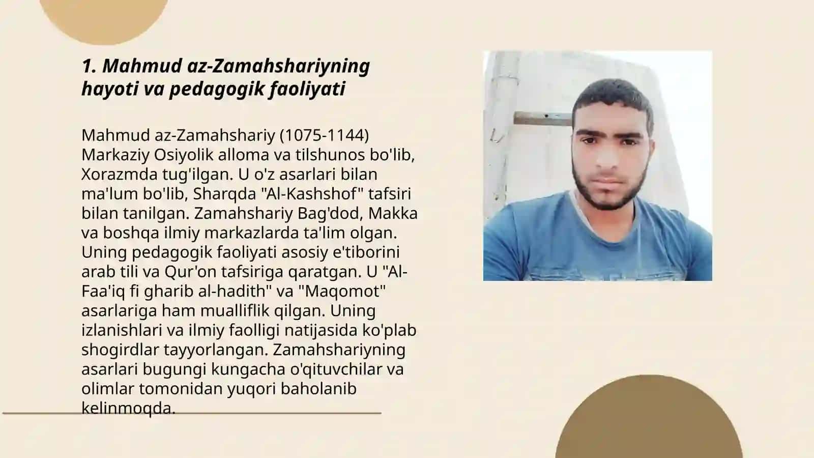 Mahmud az-Zamahshariy pedagogik qarashlari 3
