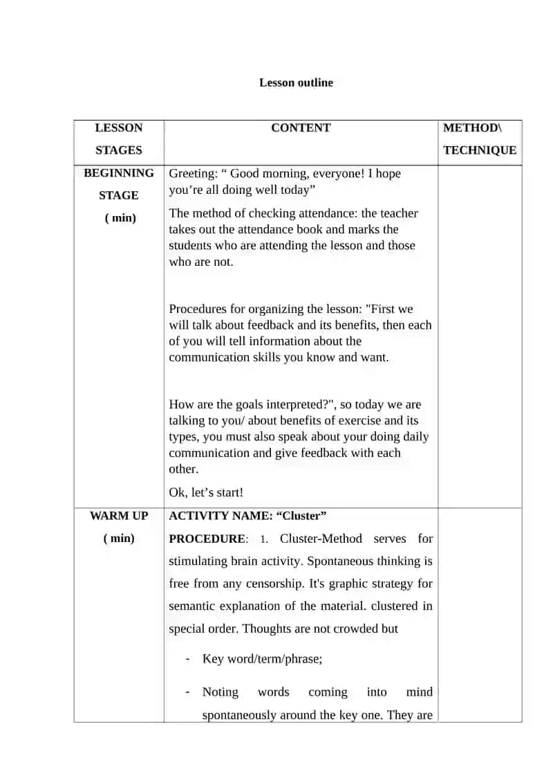 Client communication and feedback 3