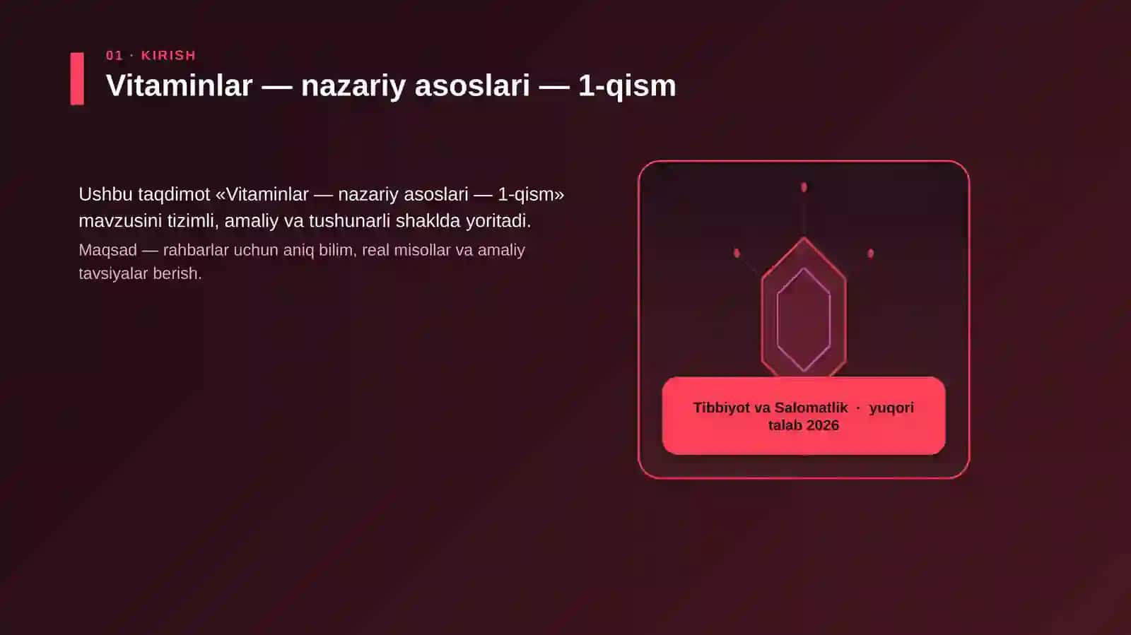 Vitaminlar — nazariy asoslari — 1-qism 3