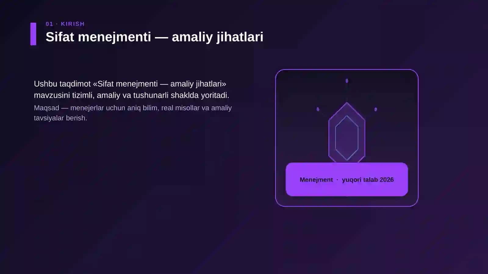 Sifat menejmenti — amaliy jihatlari 3