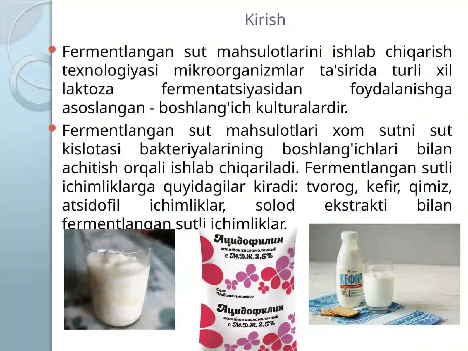 Sutvasut mahsulotlarini ishlab chiqarish biotexnologiyasi 3