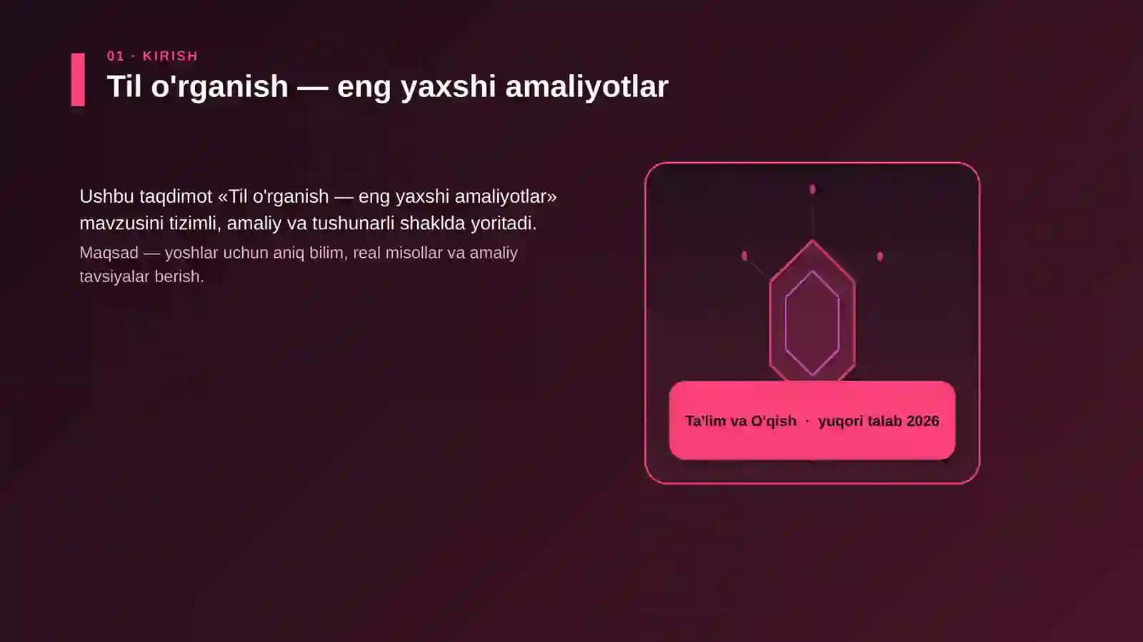 Til o'rganish — eng yaxshi amaliyotlar 3